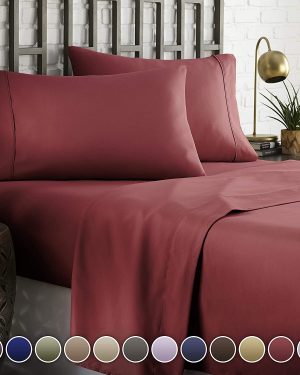 HC COLLECTION Hotel Luxury Comfort Bed Sheets Set