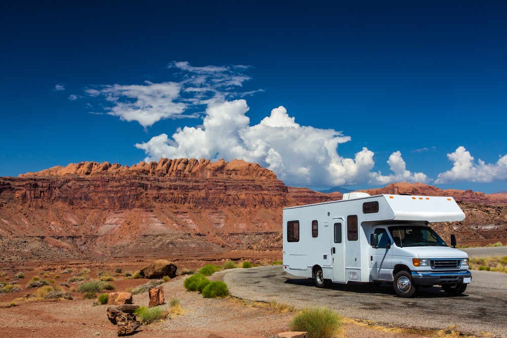 An example of a Class C RV Motorhome.