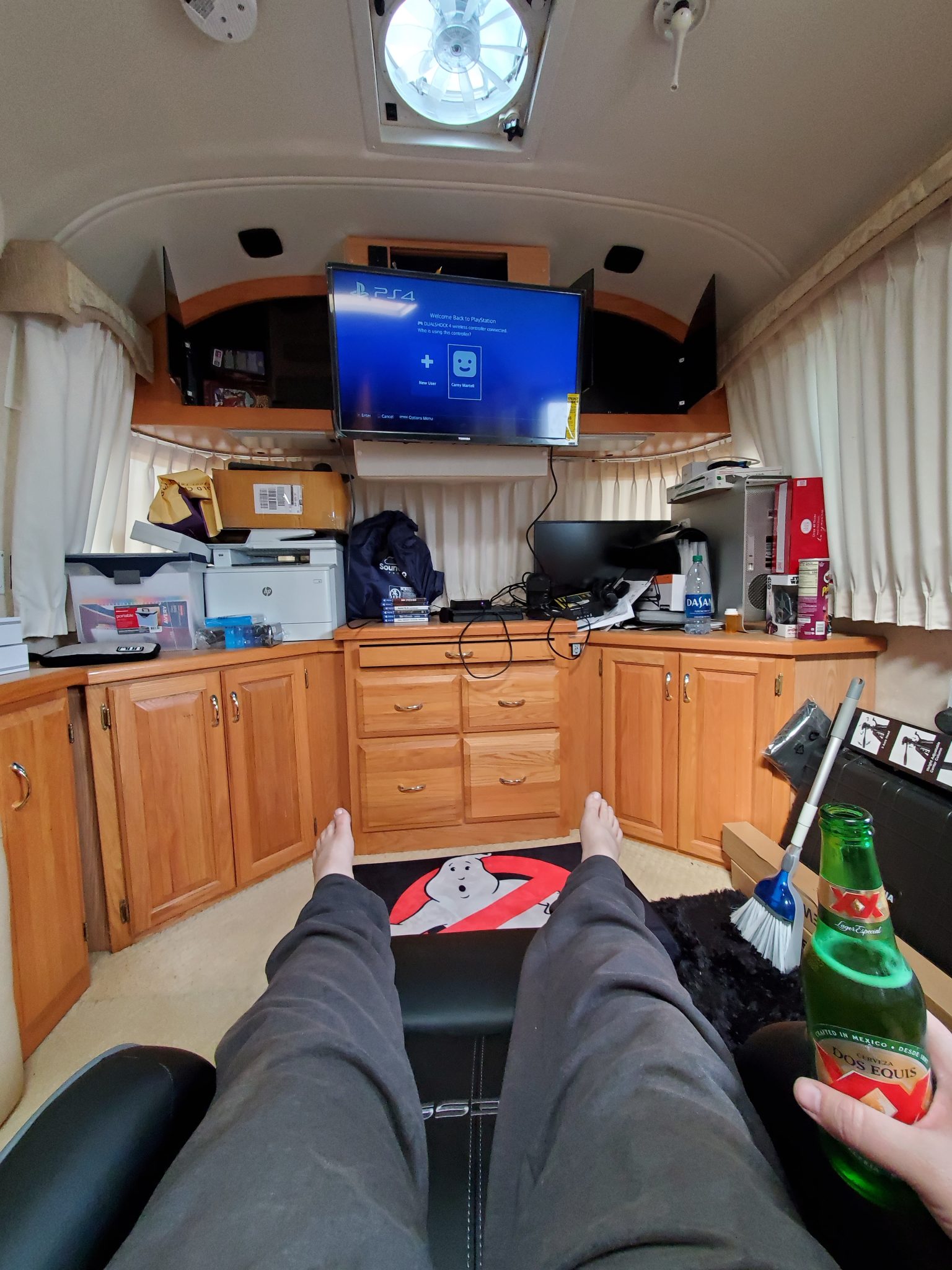 living in your travel trailer full time