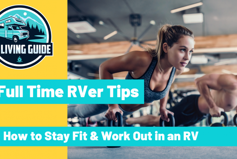 How to Exercise and Work Out in an RV Travel Trailer or Motorhome